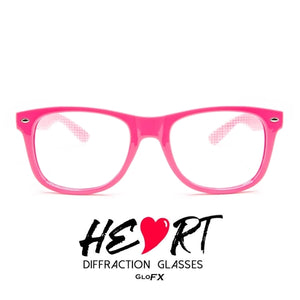 Heart 😍😎 Diffraction Ultimate Glasses, by GloFx - All Colours (4)