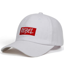 Load image into Gallery viewer, Rebel Baseball Cap - White
