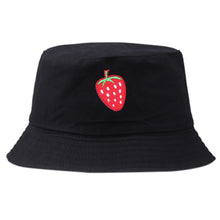 Load image into Gallery viewer, Strawberry Bucket Hat - Yellow