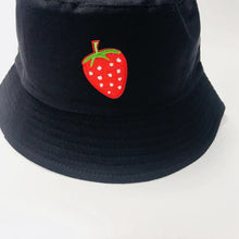 Load image into Gallery viewer, Strawberry Bucket Hat - Yellow
