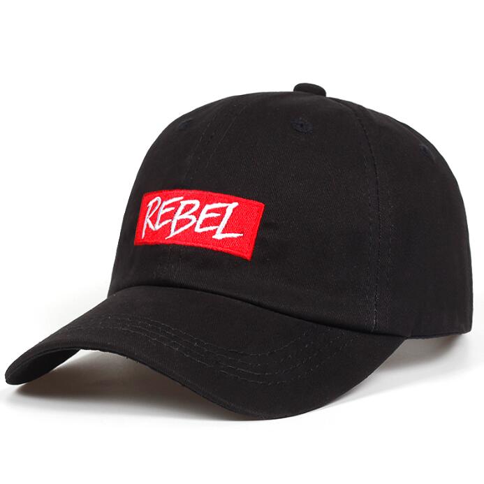 Rebel Baseball Cap - Black