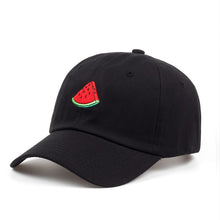 Load image into Gallery viewer, The Watermelon Cap 🍉🌞 - Black