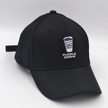 Load image into Gallery viewer, Purple Drank Baseball Cap - Black