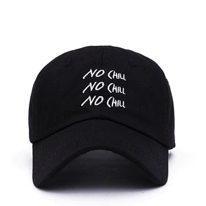No Chill X3 😏 Cap - Black