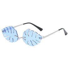 Load image into Gallery viewer, Jane 🌴 – Women’s Sunglasses – Silver &amp; Blue