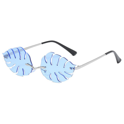 Jane 🌴 – Women’s Sunglasses – Silver & Blue