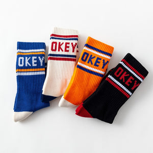 Okey Sports Socks - White
