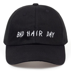 Bad Hair Day 👎✂️ Cap - White