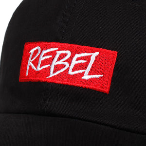 Rebel Baseball Cap - Black