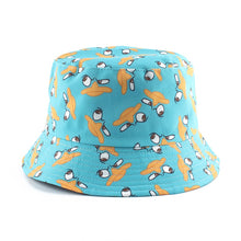 Load image into Gallery viewer, Perry The Platypus - Cartoon Series Bucket Hat - Turquoise