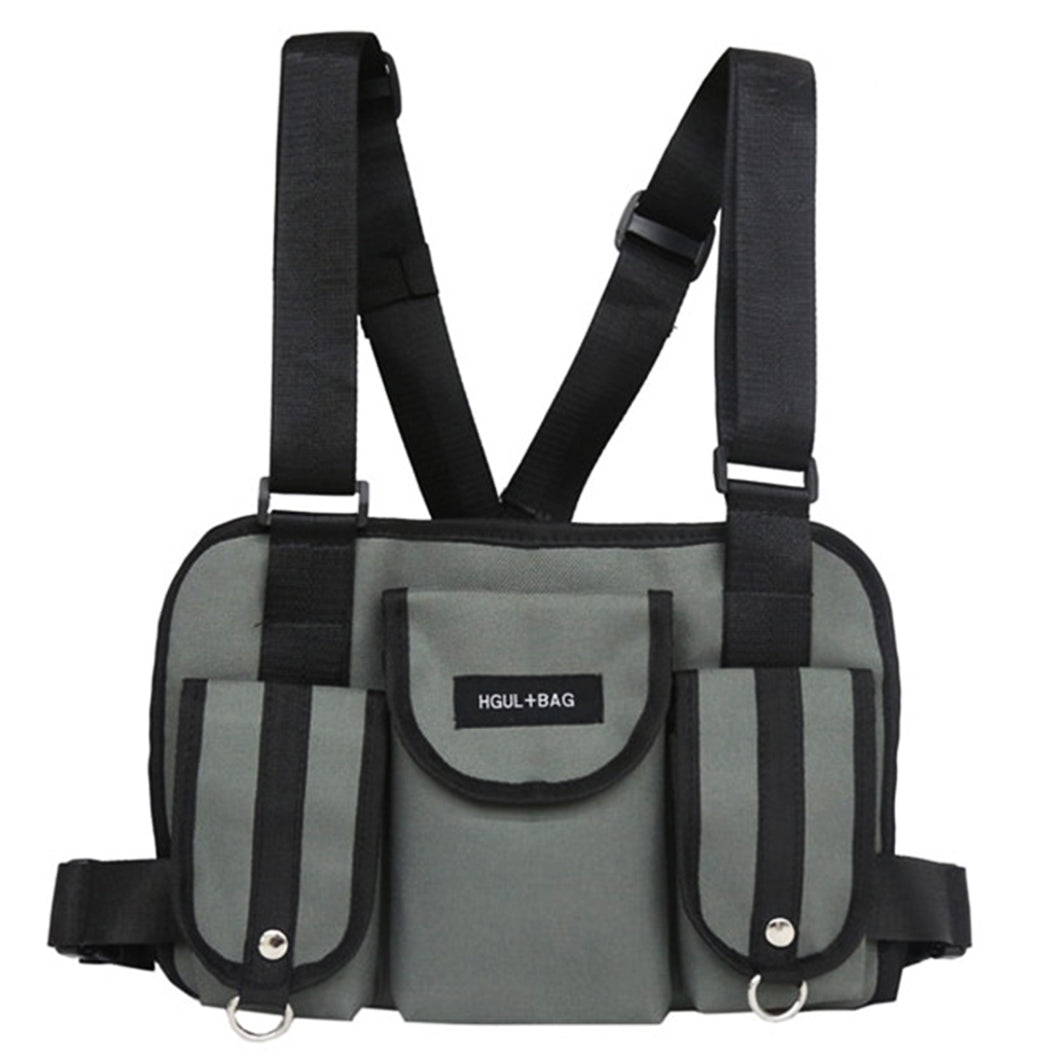 Men's Chest Rig Bag - Special Ops - Grey – My Festival Friend