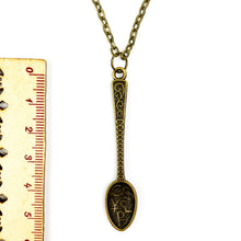 Load image into Gallery viewer, Money 💰🤑💱 Spoon Chain Necklace - Antique Bronze