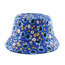 Load image into Gallery viewer, Cookie Monster 3rd Edition - Cartoon Series Bucket Hat - Blue