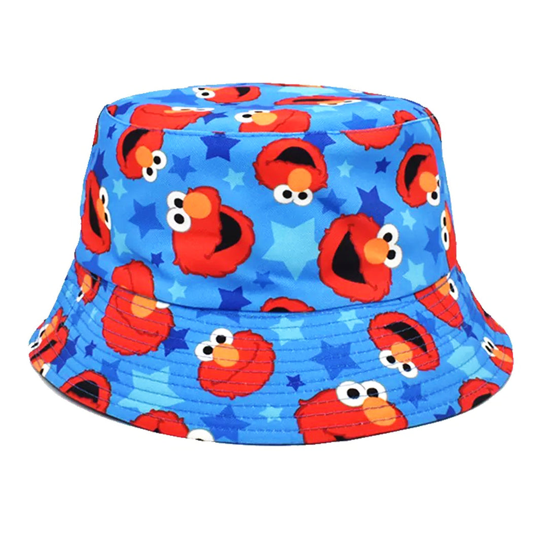 Elmo 3rd Edition - Cartoon Series Bucket Hat - Blue & Red
