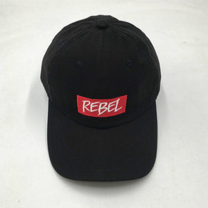 Rebel Baseball Cap - White