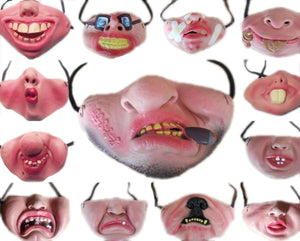 Front Teeth - Funny Half Face Horrible Masks