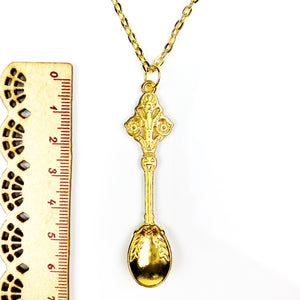 The Reef Spoon Chain Necklace 👑 - Gold