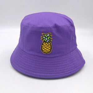 Pineapple Bucket Hat - Black
