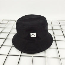 Load image into Gallery viewer, Keep Smiling Bucket Hat - Black