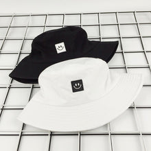 Load image into Gallery viewer, Keep Smiling Bucket Hat - White