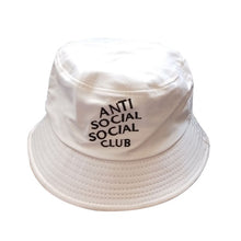 Load image into Gallery viewer, Anti Social Social Club Bucket Hat - White