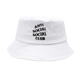 Anti Social Social Club Bucket Hat - White