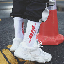 Load image into Gallery viewer, DHL Courier Socks 🔌 - White