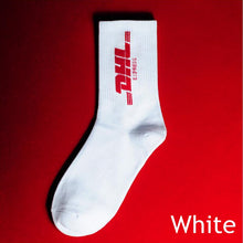 Load image into Gallery viewer, DHL Courier Socks 🔌 - White