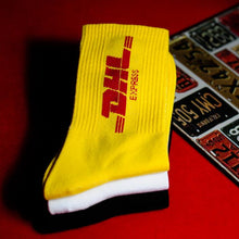 Load image into Gallery viewer, DHL Courier Socks 🔌 - Black