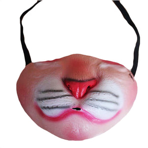 Meow - Funny Half Face Horrible Masks