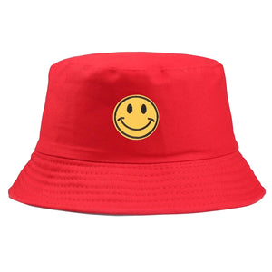 Smiley Face Bucket Hat- All Colours (4)