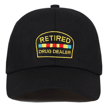 Load image into Gallery viewer, Retired Drug Dealer Cap - Black
