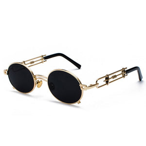 Smokey - Men's Vintage Sunglasses - Black Frame + Black Lenses