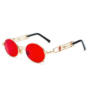 Smokey - Men's Vintage Sunglasses - Silver Frame, Black Lenses