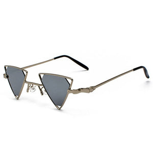 Just Tri Me - Sunglasses - Gold Frame + Red Lenses