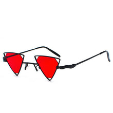 Load image into Gallery viewer, Just Tri Me - Sunglasses - Silver Frame + Light Blue Lenses