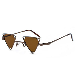 Just Tri Me - Sunglasses - Silver Frame + Light Blue Lenses