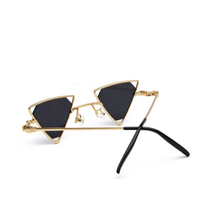 Just Tri Me - Sunglasses - Gold Frame + Yellow Lenses