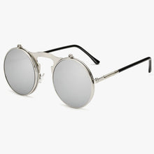 Load image into Gallery viewer, Flip The Script - Sunglasses With Flip Frames - Black Frames + Black Lenses