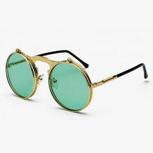 Load image into Gallery viewer, Flip The Script - Sunglasses With Flip Frames - Black Frames + Black Lenses