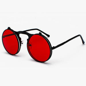 Flip The Script - Sunglasses With Flip Frames - Silver Frames + Silver Lenses