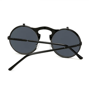 Flip The Script - Sunglasses With Flip Frames - Black Frames + Black Lenses