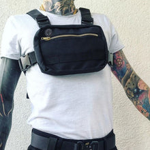 Load image into Gallery viewer, Men&#39;s Grey Mini Chest Rig Bag - Stealth Mission