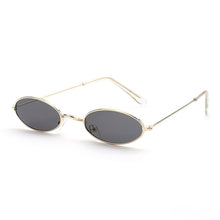 Load image into Gallery viewer, Old Skl Cat Eye Rave Shades Glasses 😎 - Yellow &amp; Gold