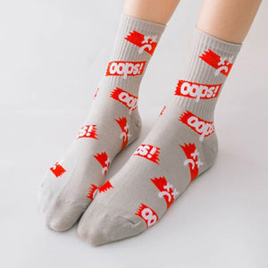 Oops! ❌ Socks - Grey