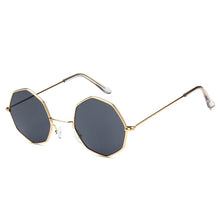 Load image into Gallery viewer, Smooth Operator - Vintage Party Sunglasses - Gold Frame + Black Lenses