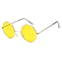 Load image into Gallery viewer, Smooth Operator - Vintage Party Sunglasses - Gold Frame + Black Lenses