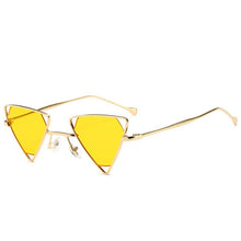 Load image into Gallery viewer, Just Tri Me 👀 2nd Edition - Sunglasses - Gold &amp; Yellow