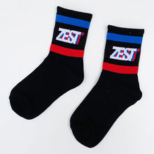 Load image into Gallery viewer, Zest 🍋 Socks - Black