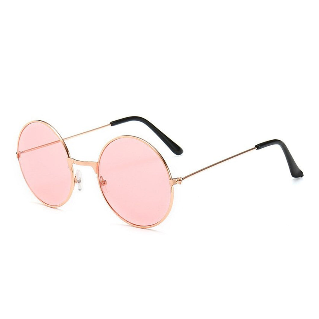 Classic John Lennon Style Round Shades ☀️☮️✌️- Pink
